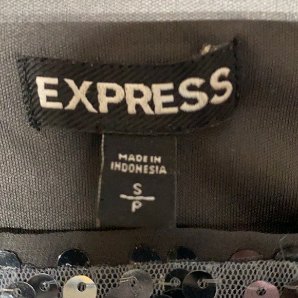 EXPRESS SEQUINED BLOUSE - Picture 6 of 7